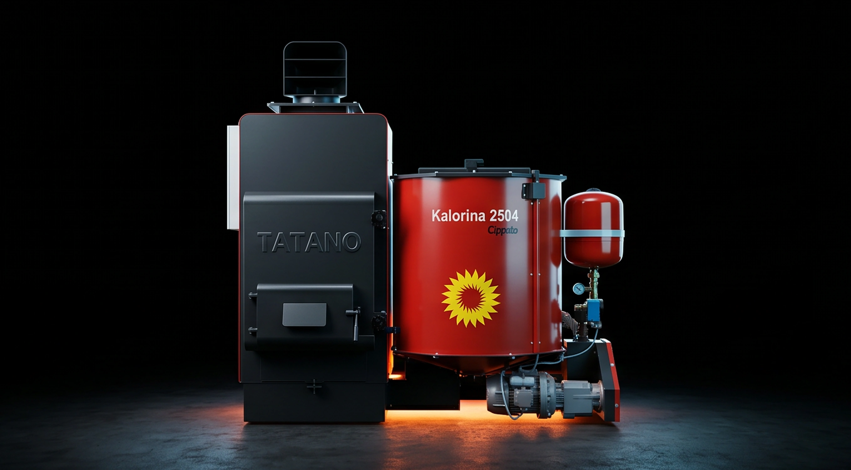 Kalorina série 25 E — Vue frontale